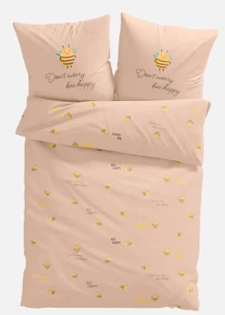 Parure de lit en coton mélangé