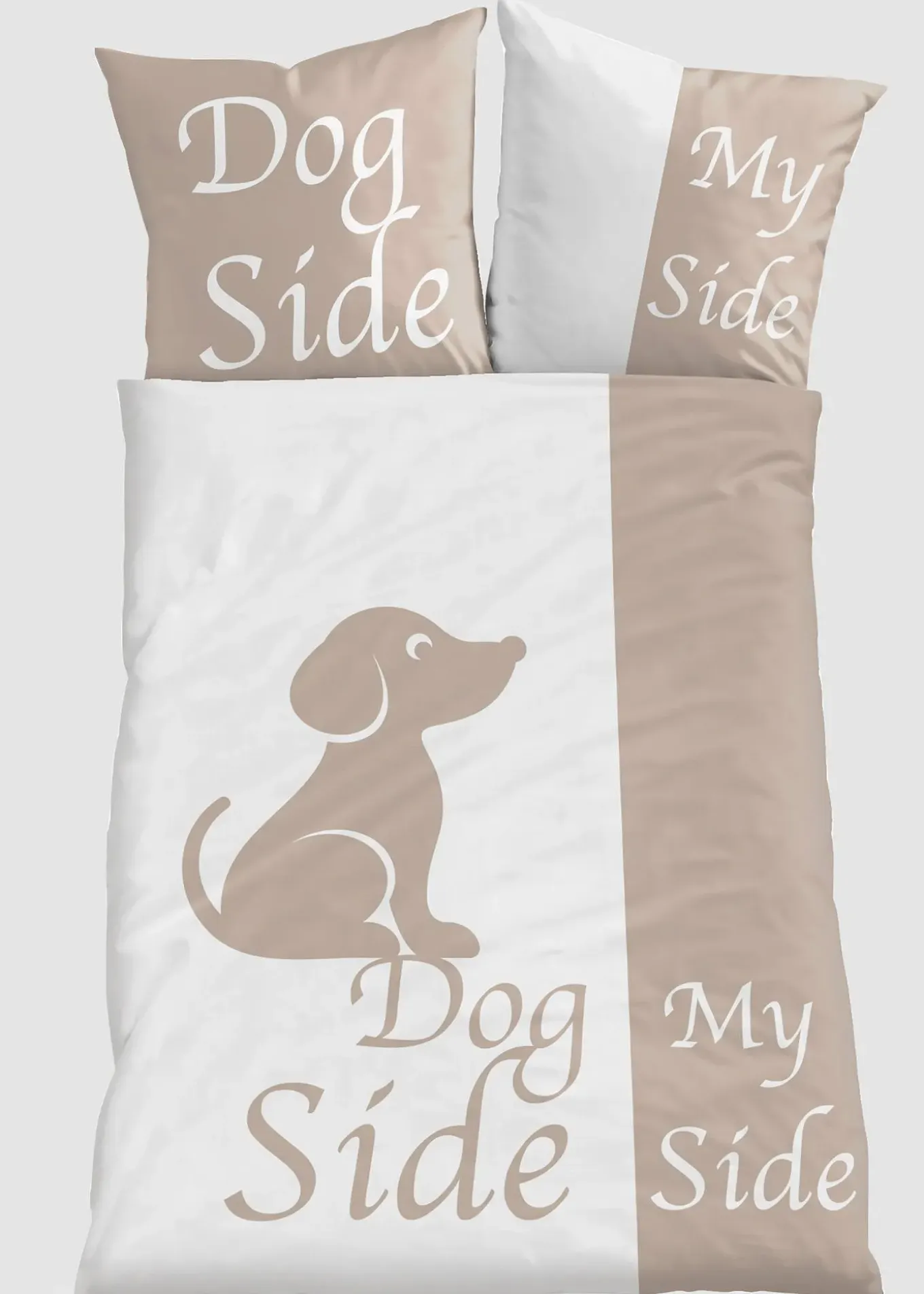 Parure de lit en coton mélangé