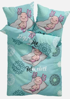 Parure de lit en coton mélangé