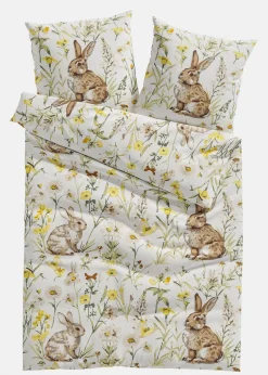 Parure de lit en coton mélangé