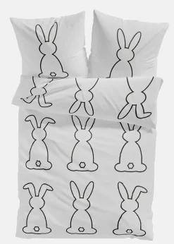 Parure de lit en coton mélangé