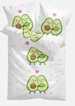 Parure de lit en coton mélangé