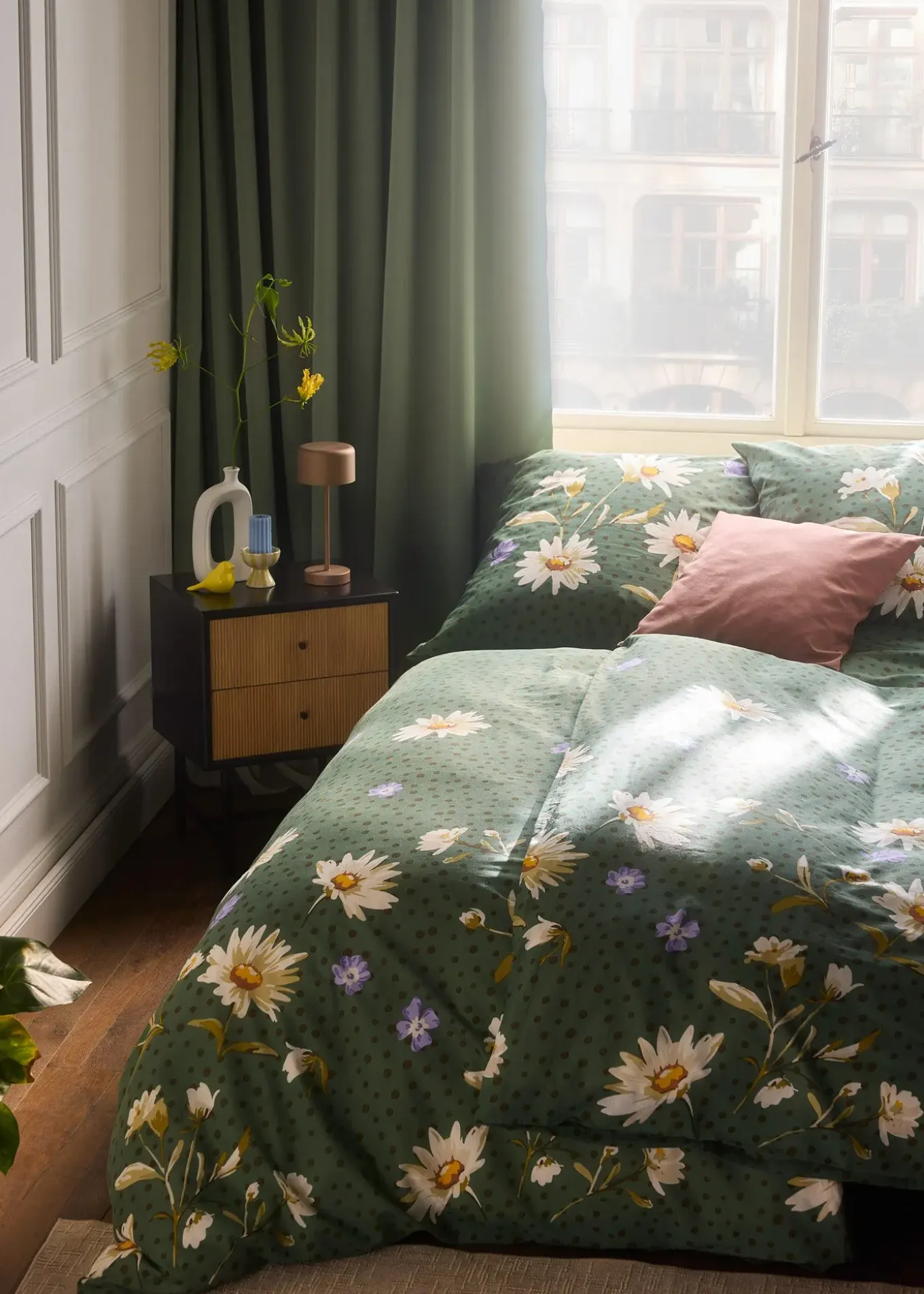 Parure de lit en linon