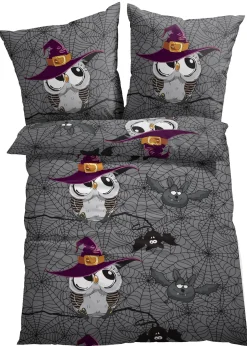 Parure de lit motif chouettes