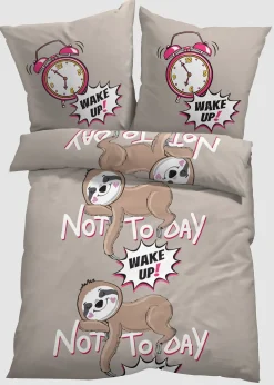 Parure de lit motif pissenlit