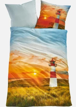 Parure de lit réversible en linon