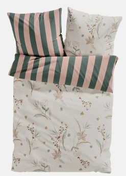 Parure de lit réversible en linon