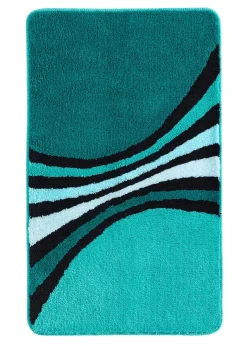 Parure de salle de bain à rayures