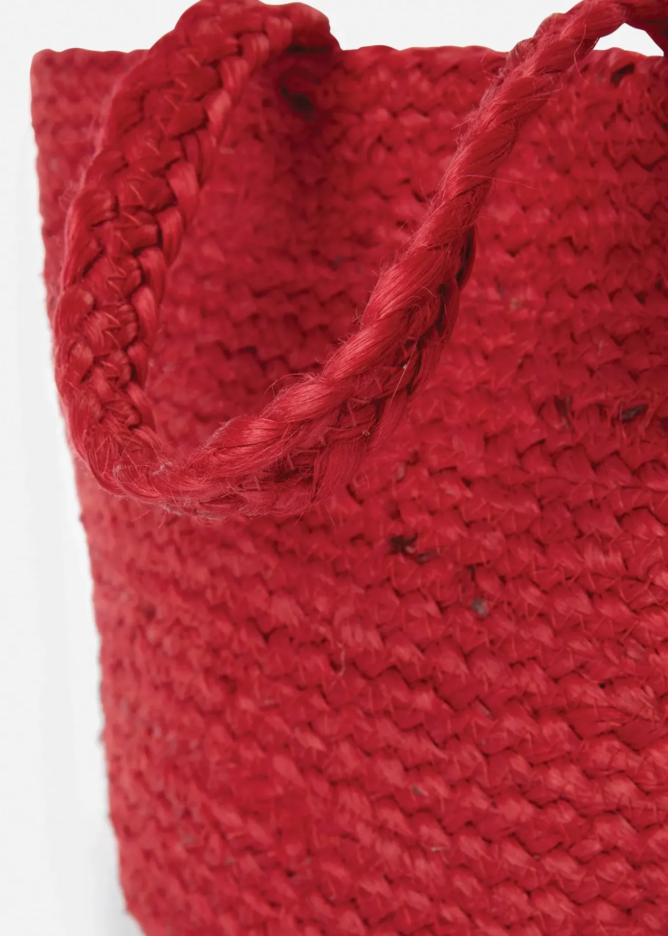 Petit cabas en paille