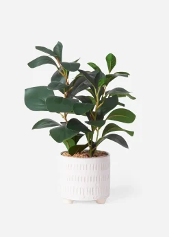 Plante artificielle en pot