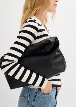 Polo côtelé à manches longues