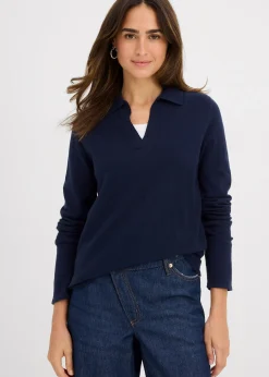 Polo en fine viscose