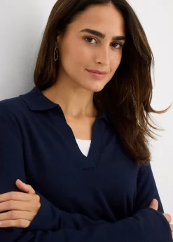 Polo en fine viscose