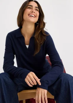 Polo en fine viscose