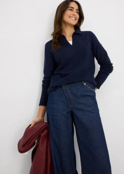 Polo en fine viscose