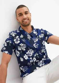 Polo en jersey, manches courtes, en coton