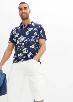 Polo en jersey, manches courtes, en coton