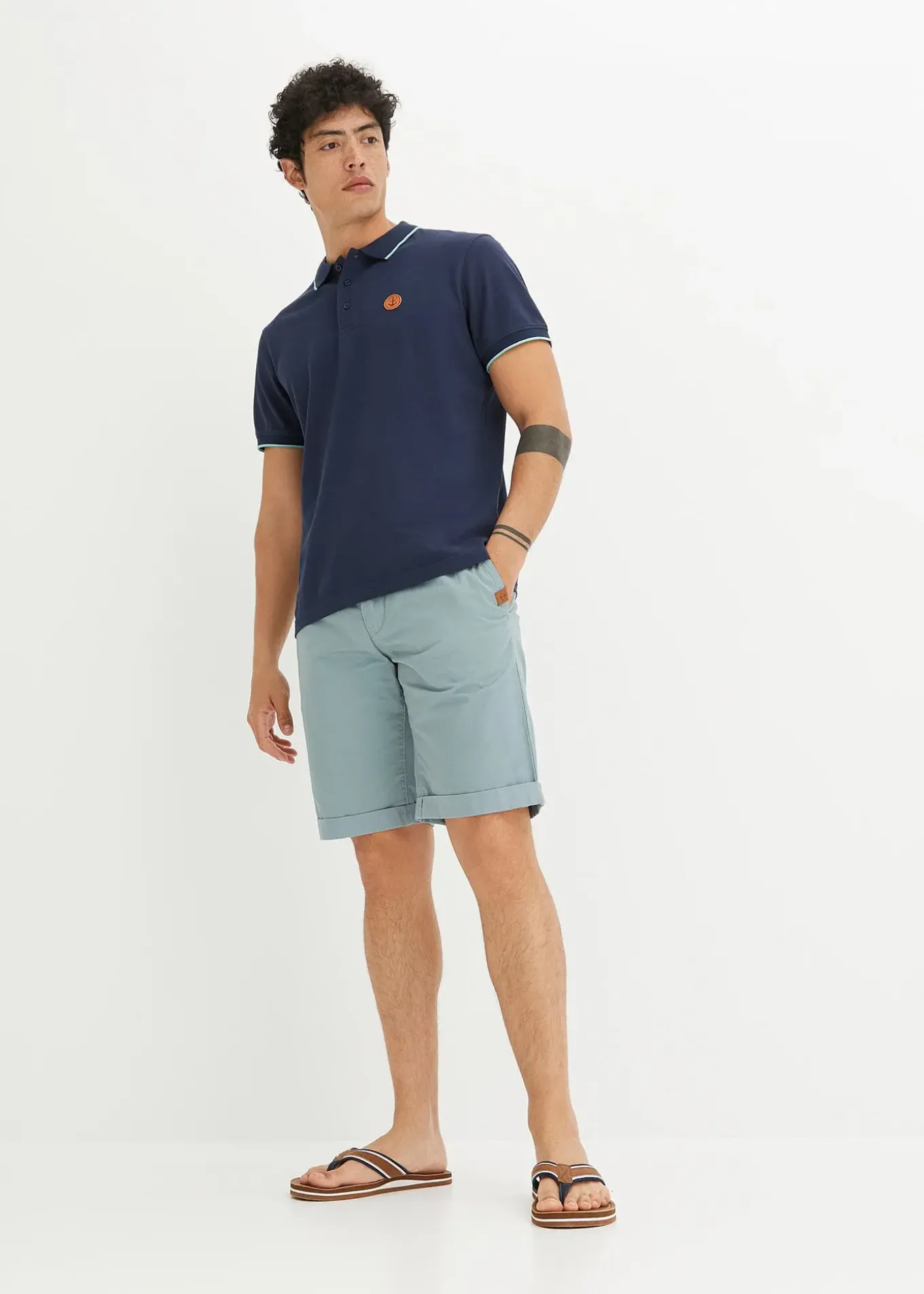 Polo en maille piquée 100% coton