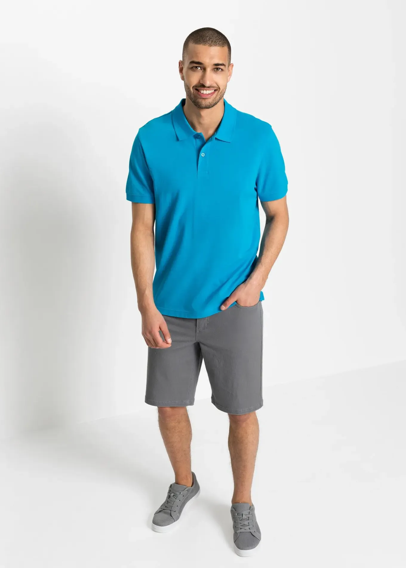 Polo en maille piquée 100% coton