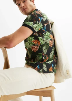 Polo en maille piquée, 100% coton