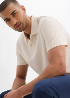 Polo en maille piquée 100% coton