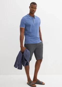 Polo en maille piquée, 100% coton