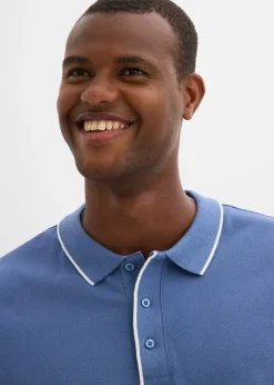 Polo en maille piquée, 100% coton