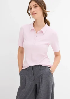 Polo en viscose extensible