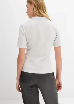 Polo en viscose extensible