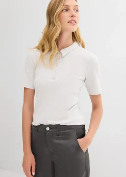 Polo en viscose extensible