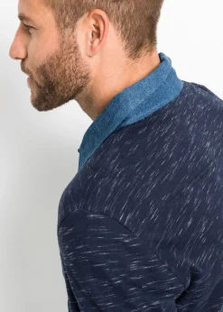 Polo manches longues 100% coton