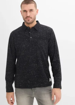 Polo manches longues 100% coton