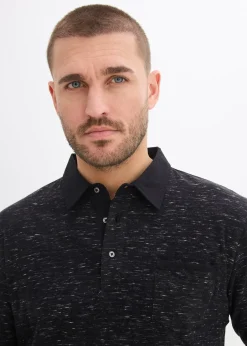 Polo manches longues 100% coton