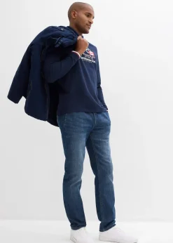 Polo manches longues en maille piquée 100% coton