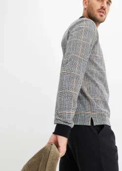 Polo manches longues en maille piquée 100% coton