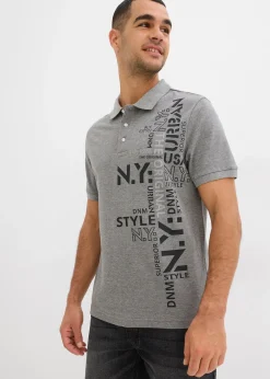 Polo Slim Fit en maille piquée 100% coton