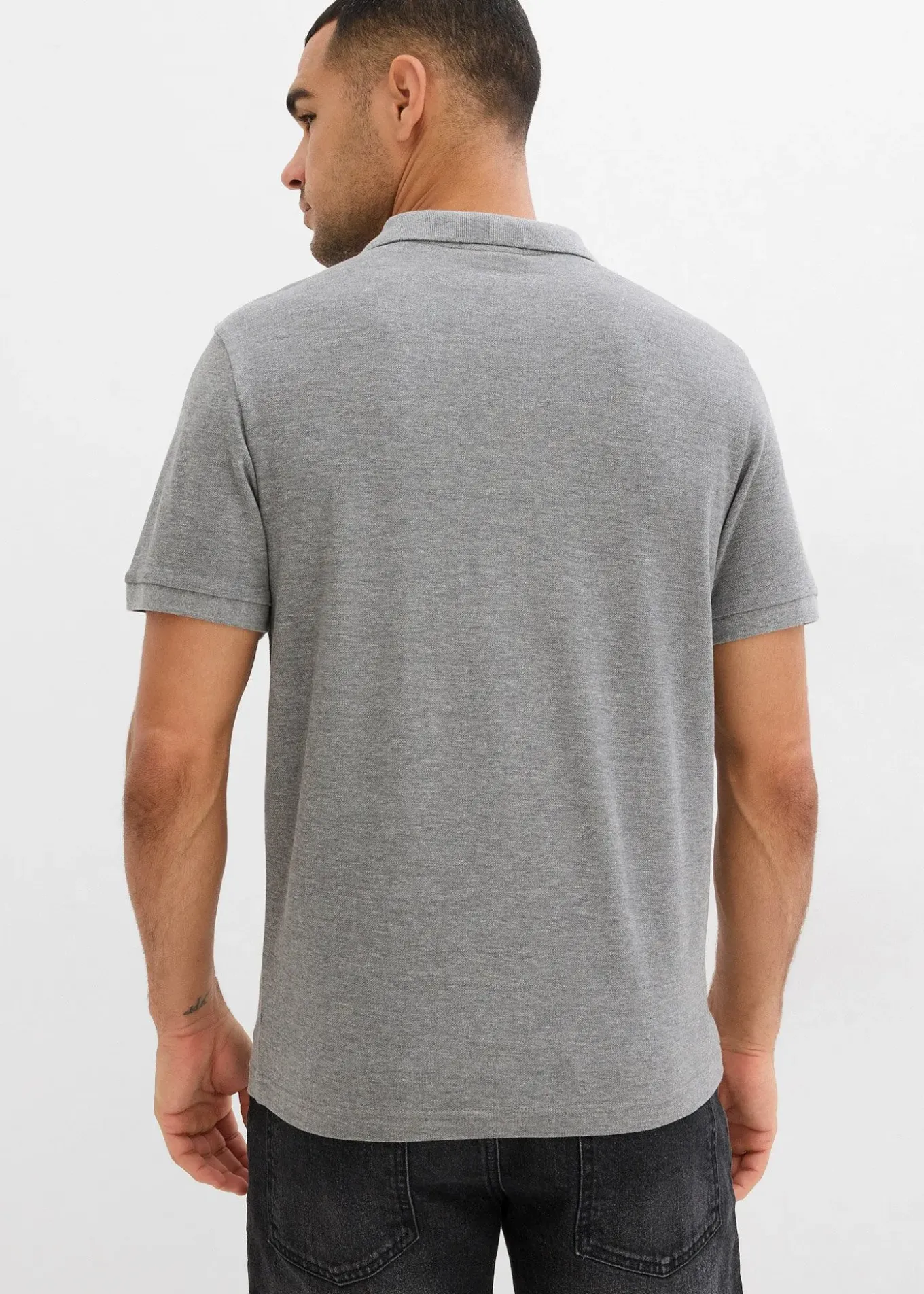 Polo Slim Fit en maille piquée 100% coton