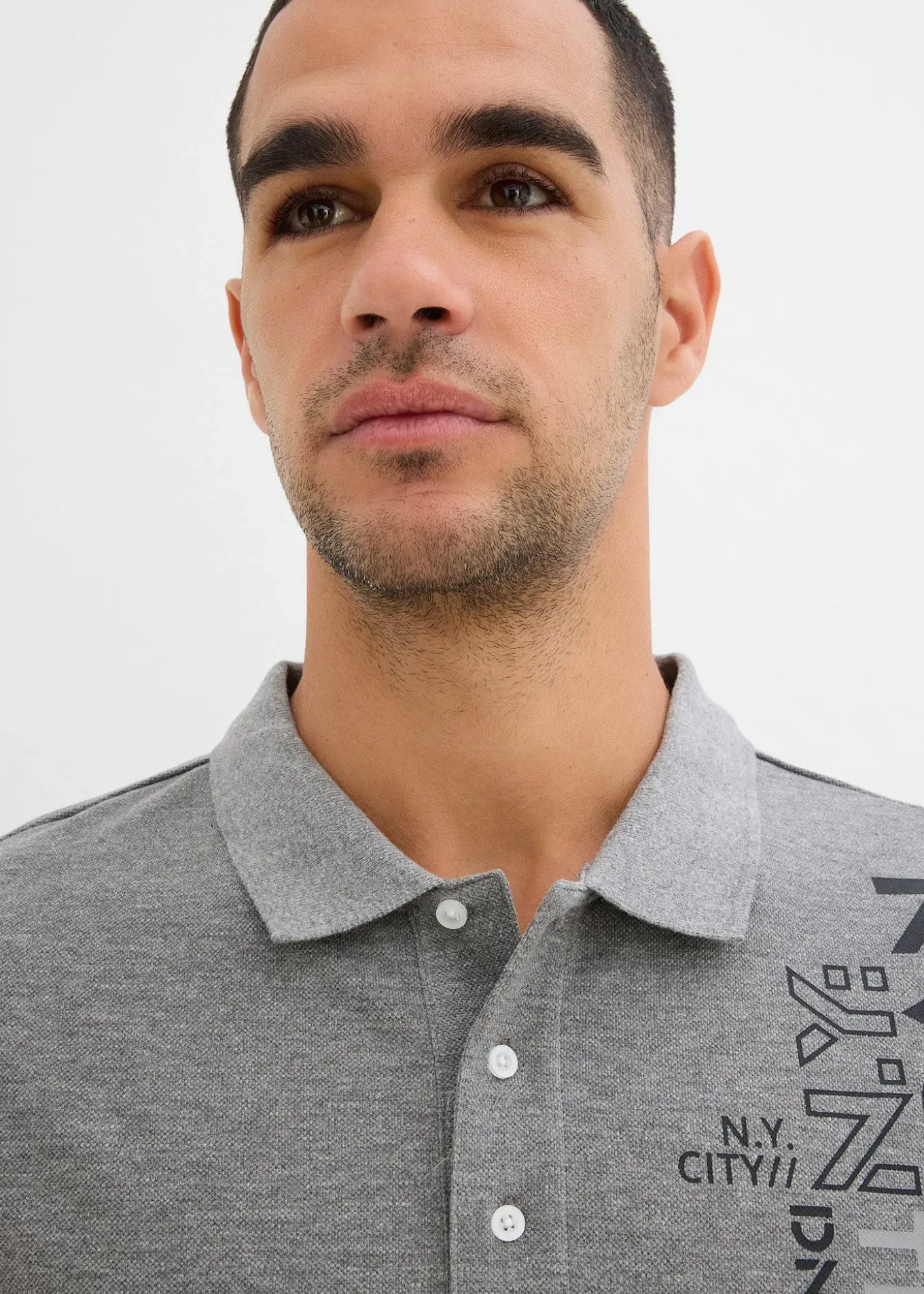 Polo Slim Fit en maille piquée 100% coton