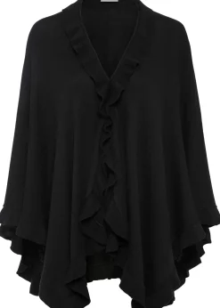 Poncho avec cachemire