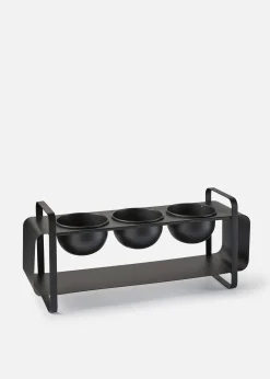 Pots de fleur sur support