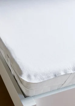Protège-matelas en coton gratté 2 faces avec élastiques