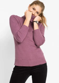 Pull à col roulé