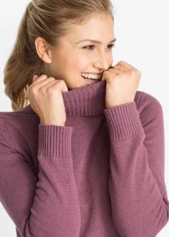 Pull à col roulé
