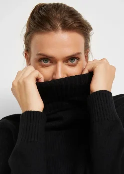 Pull à col roulé