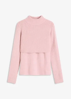 Pull à effet superposé