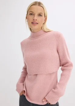 Pull à effet superposé