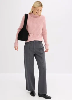 Pull à effet superposé