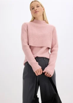 Pull à effet superposé