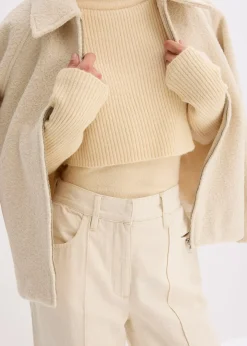 Pull à effet superposé