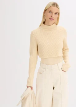 Pull à effet superposé